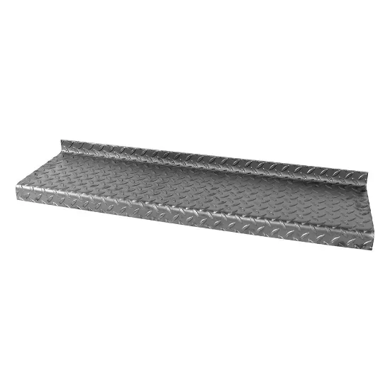 Picture of 750mm Steel Tread | Metal step | Checker plate tread | Steel Treads | Galvanised